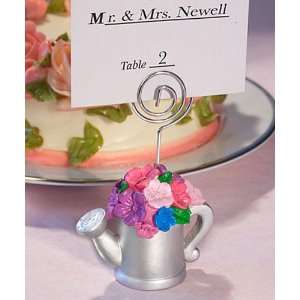 Bridal Shower / Wedding Favors  Watering Can Design Place Card Holder 