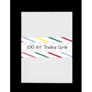 100 BLANK *OFF WHITE* (Gray Tint) ACEO ATC ARTIST TRADING 