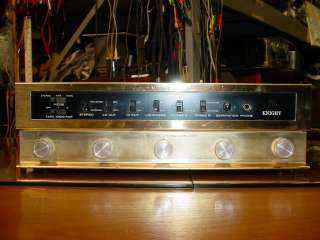   Knight KN 780 Stereo Tube Integrated Amplifier Great Sounding  