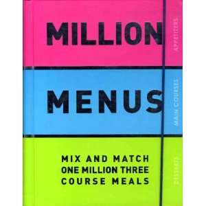  Million Menus (9781405456883) Bridgewater Book Company 