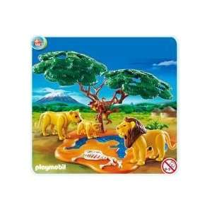    Lion Pride With Monkeys african safari animal: Toys & Games