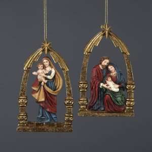  Pack of 6 Nativity Scene Christmas Ornaments 4.75 Home 
