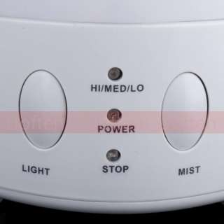 New Rainbow LED Ultrasonic Air Humidifier Purifier Aroma Mist Diffuser 