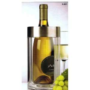  Wine Cooler Acrylic and Stainless Steel Iceless: Kitchen 