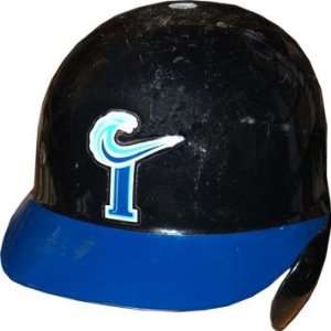   Tides Game Used Minor League Batting Helmet Sports Collectibles