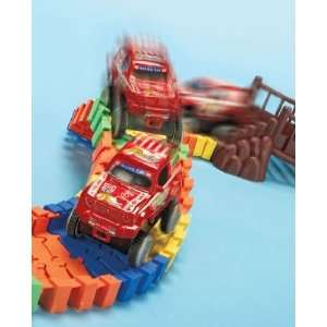  iPlay Build a Road Car Set with Bridges Toys & Games