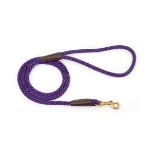  Mendota Dog Snap Leash   3/8 width   Purple