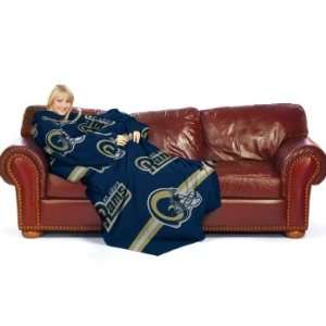  St. Louis Rams Comfy Throw Blanket With Sleeves Sports 