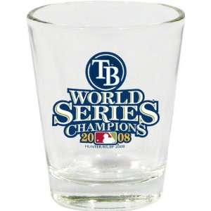  Tampa Bay Rays 2008 World Series Champions 2oz Shot Glass 