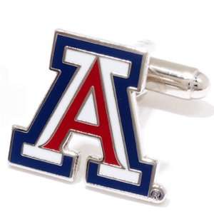 Arizona Wildcats NCAA Logod Executive Cufflinks w/ Jewelry Box 