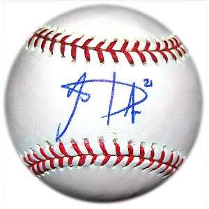  New York Mets Lucas Duda Autographed Baseball Sports 