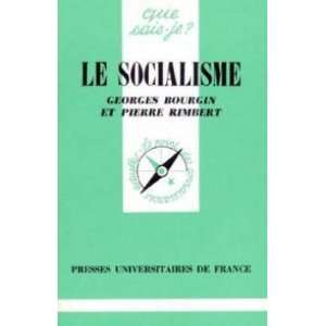  le socialisme bourgin/rimbert Books