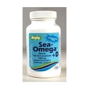  Rugby Sea Omega +D Natural Fish Oil Concentrate 1000mg 