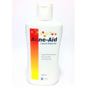  Acne aid Oily Skin Acne Soap free Liquid Cleanser (100ml 