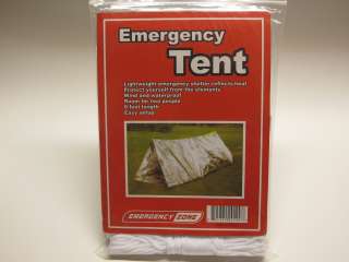 Emergency Shelter Tent Reflective Tube Cold Weather Shelter Survival 
