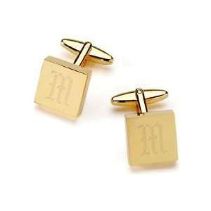    Engraved Polished Square Cuff Links   Personalized Jewelry Jewelry