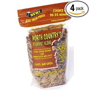 North Country Gourmet Blend Southern Brown & Wild Rice, 16 Ounce Bags 