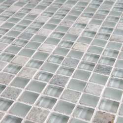   Mini 5/8 in Ming Glass/Stone Mosaic Tile (Pack of 10)  Overstock