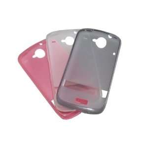   , Pink & Clear for HTC Google Nexus One Cell Phones & Accessories