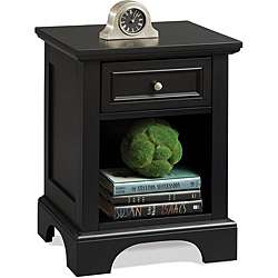 Home Syles Bedford Black Night Stand  Overstock