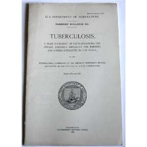   American Veterinary Medical Assoc. Control Bovine Tuberculosis Books