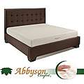 Abbyson Comfort Sleep Green 8 inch King size Memory Foam Mattress