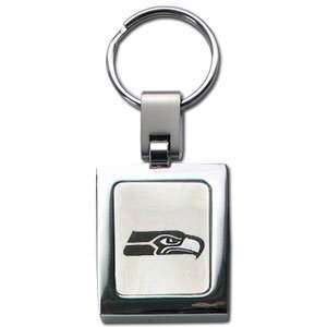   Steel Square Key Chain   NFL Football Fan Shop Sports Team Merchandise