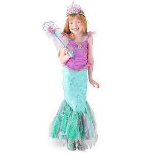  Disney Store Princess Ariel Mermaid Costume Small 5 6 