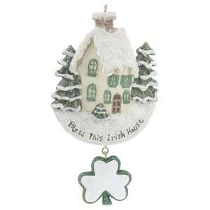  Irish House Christmas Ornament