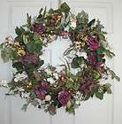 22 sasha silk flower wreath dried spring door wreaths returns
