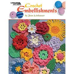 Leisure Arts Crochet Embellishments Book  