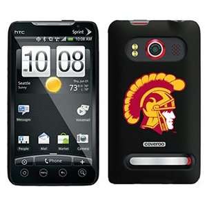  USC Trojan Head yellow and red on HTC Evo 4G Case  