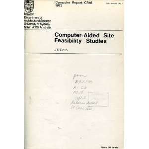  Computer Aided Site Feasibility Studies (9780855890483) J 