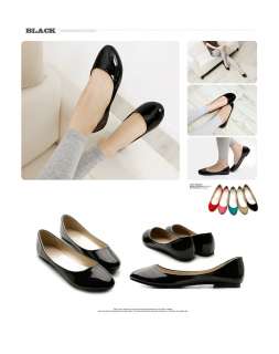   Shoes Ballet Flats Loafers Basic Light Low Heels Enamel Multi Colored
