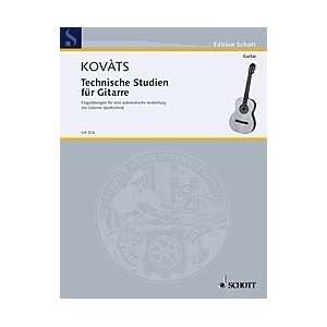  Technical Studies for Guitar (German Text) Unknown 