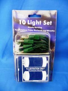 10 Light Set Christmas Battery Operated #62106  