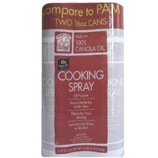 Bakers & Chefs All Purpose Cooking Spray, Kosher, 2   16 oz. Cans 