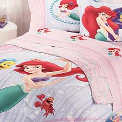 Disneys Little Mermaid Comforter and Sheet Set  
