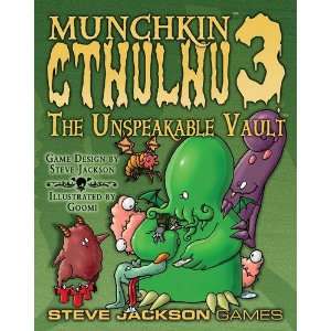 Munchkin Cthulhu 3 The Unspeakable Vault By Steve Jackson Games 