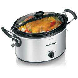 Hamilton Beach Stay or Go 4 quart Oval Slow Cooker  Overstock