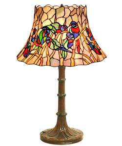 Tiffany style Bird Table Lamp  Overstock