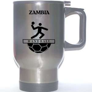  Zambian Team Handball Stainless Steel Mug   Zambia 