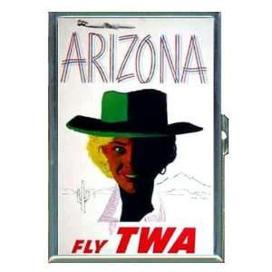 Arizona Cowgirl TWA Airlines ID Holder, Cigarette Case or Wallet MADE 