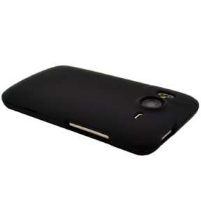 HTC INSPIRE 4G ATT SLIM BLACK SNAP HARD CASE COVER SKIN  