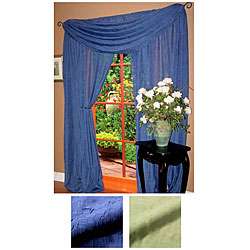 Crushed Voile 108 inch Panel Pair  
