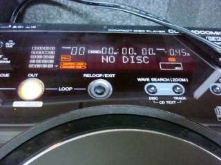 PIONEER CDJ 1000 MK2 Compact Disc Player With Road Case  