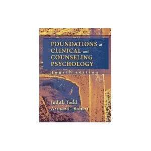   Foundations of Clinical and Counseling Psychology 4TH EDITION Books