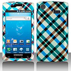   Captivate Blue Plaid Snap on Protective Case Cover  Overstock