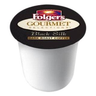 Folgers Gourmet Selections Coffee, Black Silk, K Cup Portion Pack for 