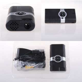 Handheld Portable Mini LED Projector Iphone Compatible USB/AV IN 